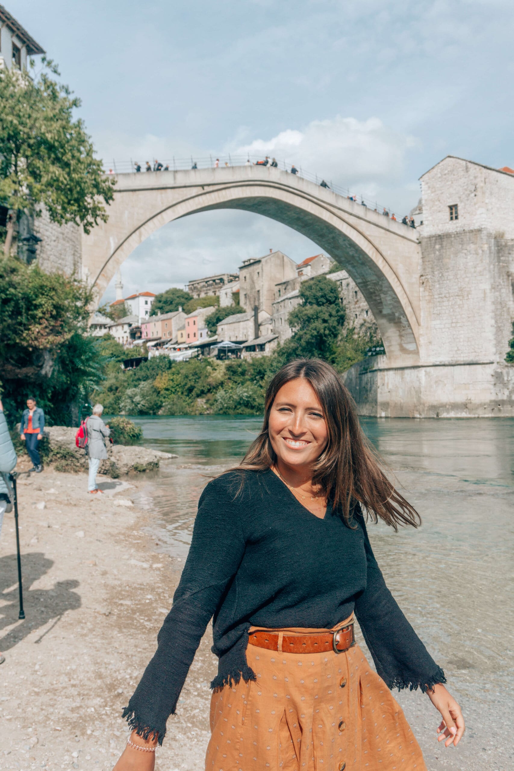 Woman in Mostar