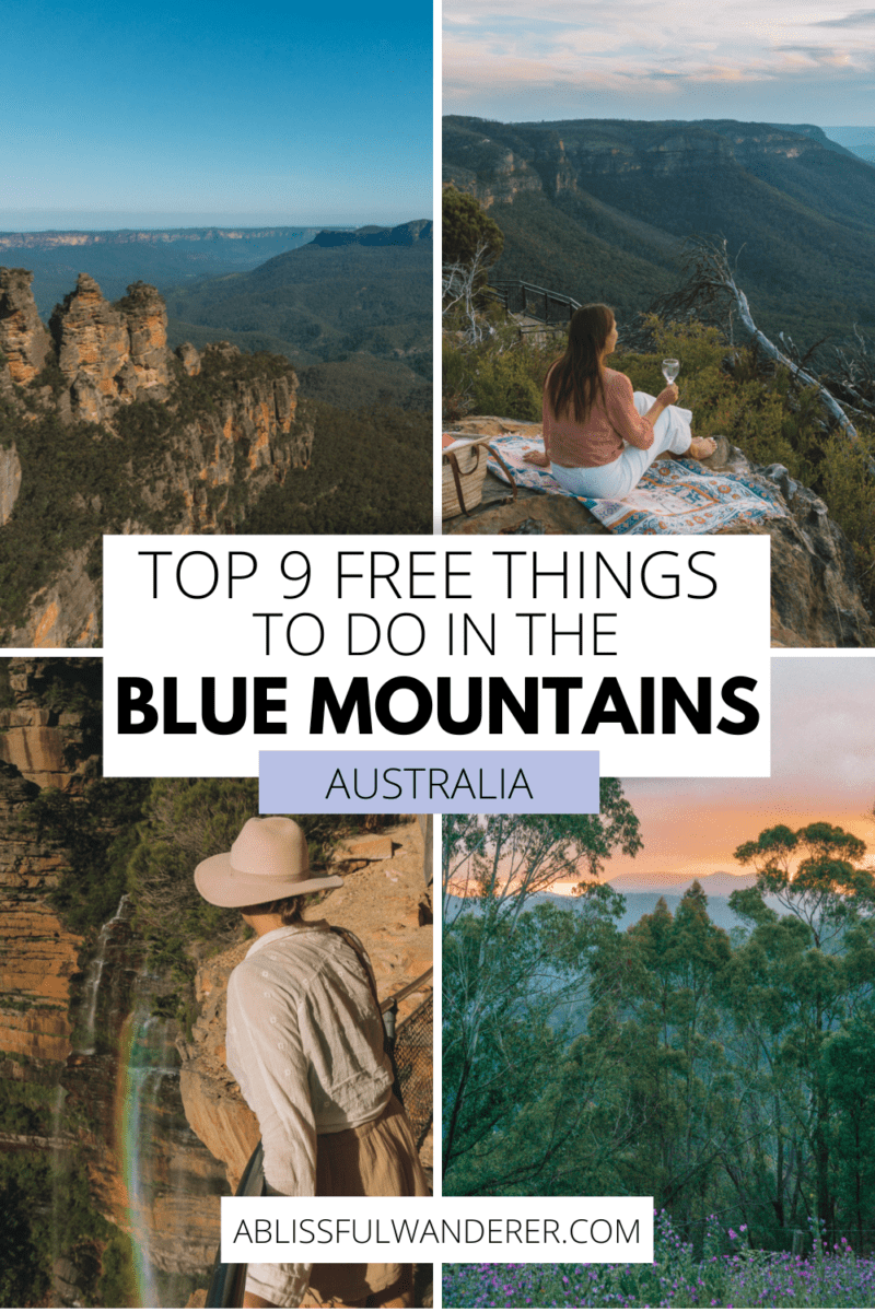 Top 9 FREE Things to do in the Blue Mountains, Australia - A Blissful ...