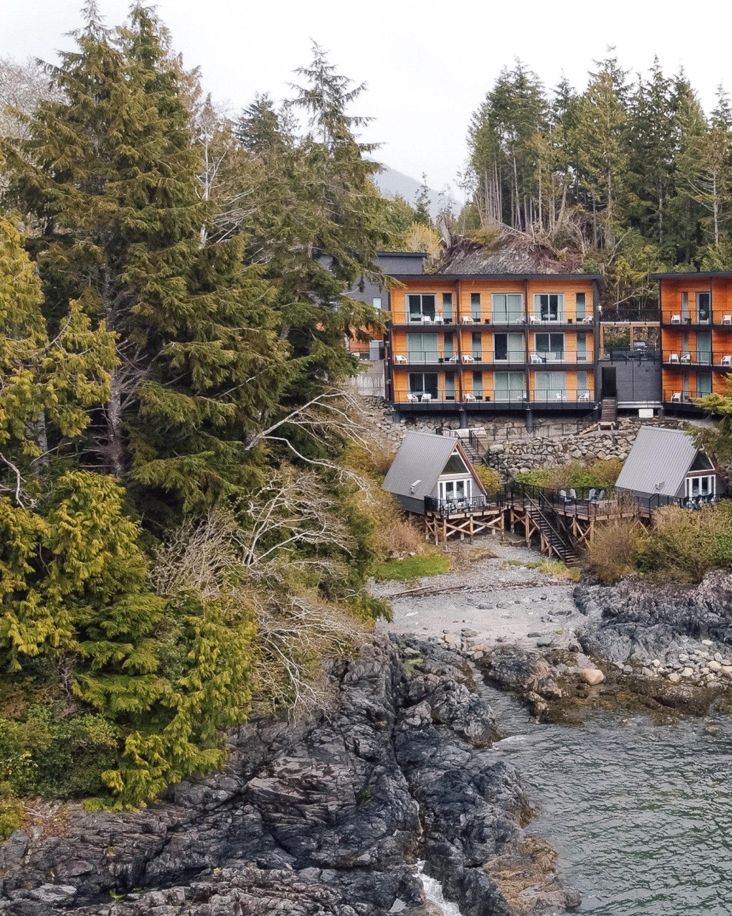 The new Duffin Cove Oceanfront Lodging in Tofino